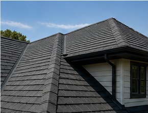 Full roof replacement on luxury home in Alpharetta, North Georgia